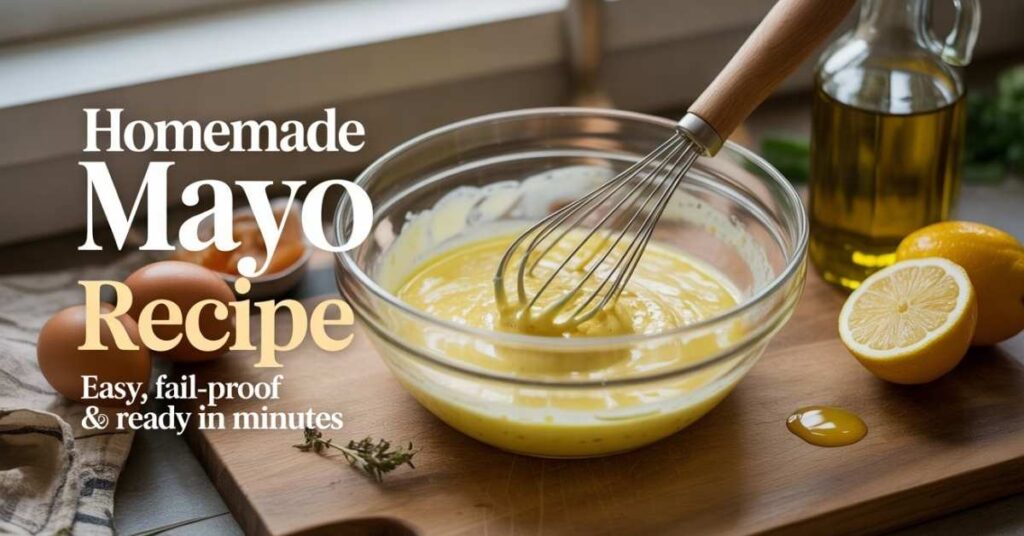Homemade Mayo Recipe