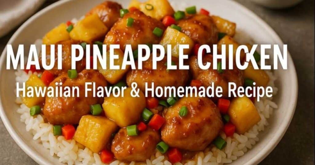 Maui Pineapple Chicken