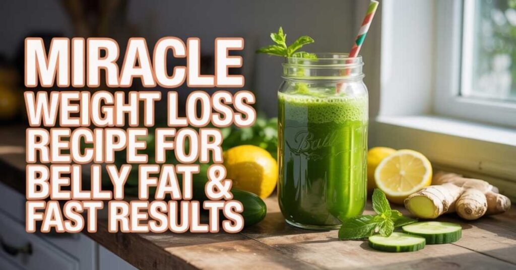 Miracle Weight Loss Drink Recipe