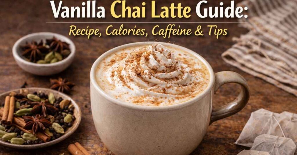 vanilla chai latte