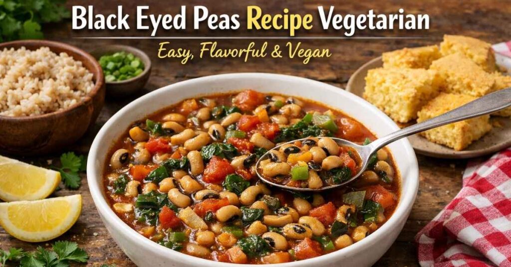 black eyed peas recipe vegetarian