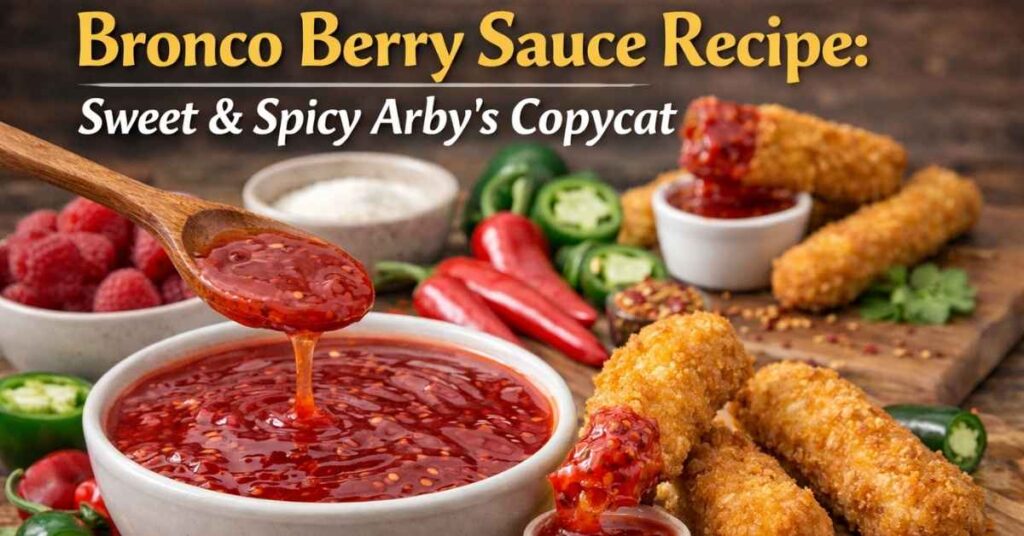 bronco berry sauce recipe