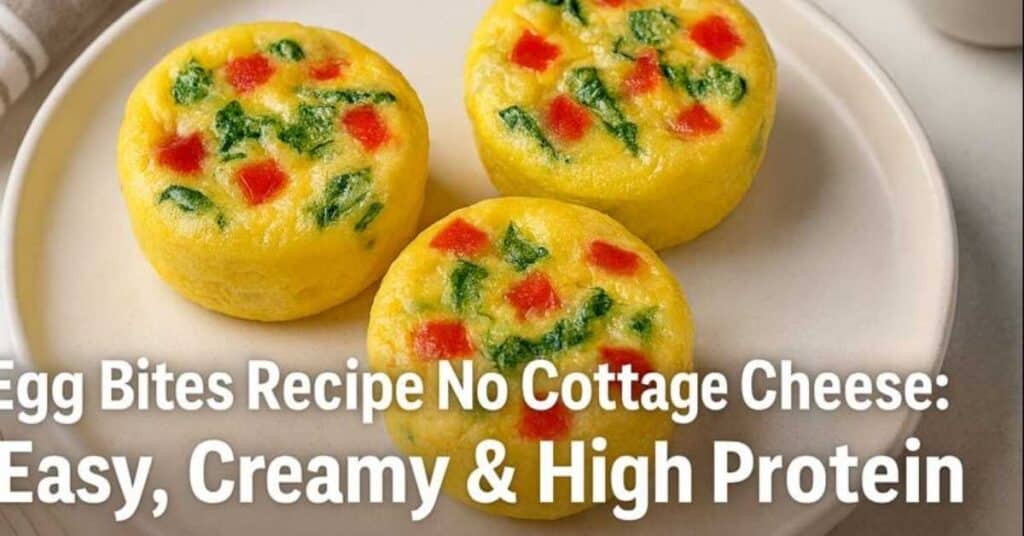egg bites recipe no cottage cheese
