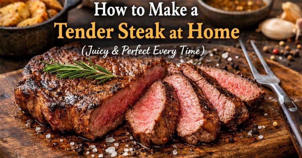how to make a tender steak