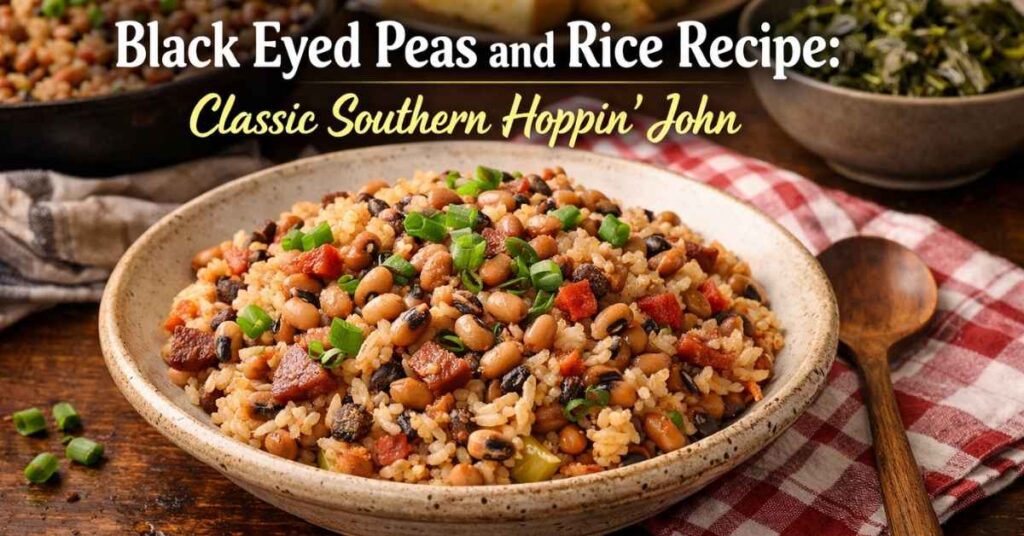 Black Eyed Peas and Rice Recipe