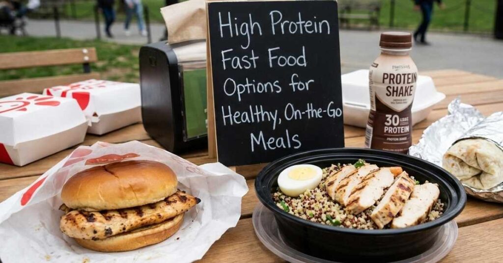 High Protein Fast Food Options
