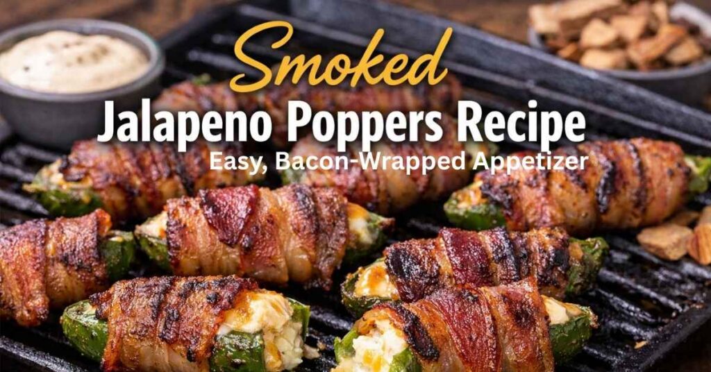 Smoked jalapeno poppers